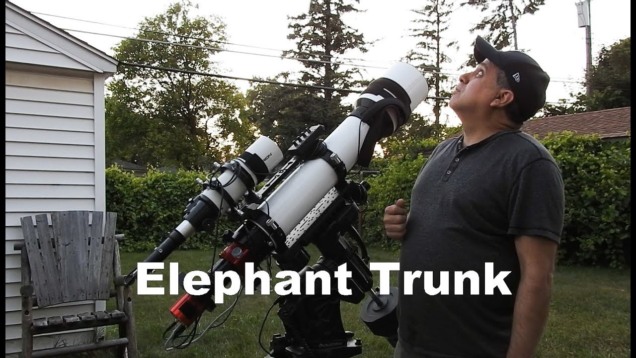 Elephant's Trunk Nebula Captured With Large Telescope