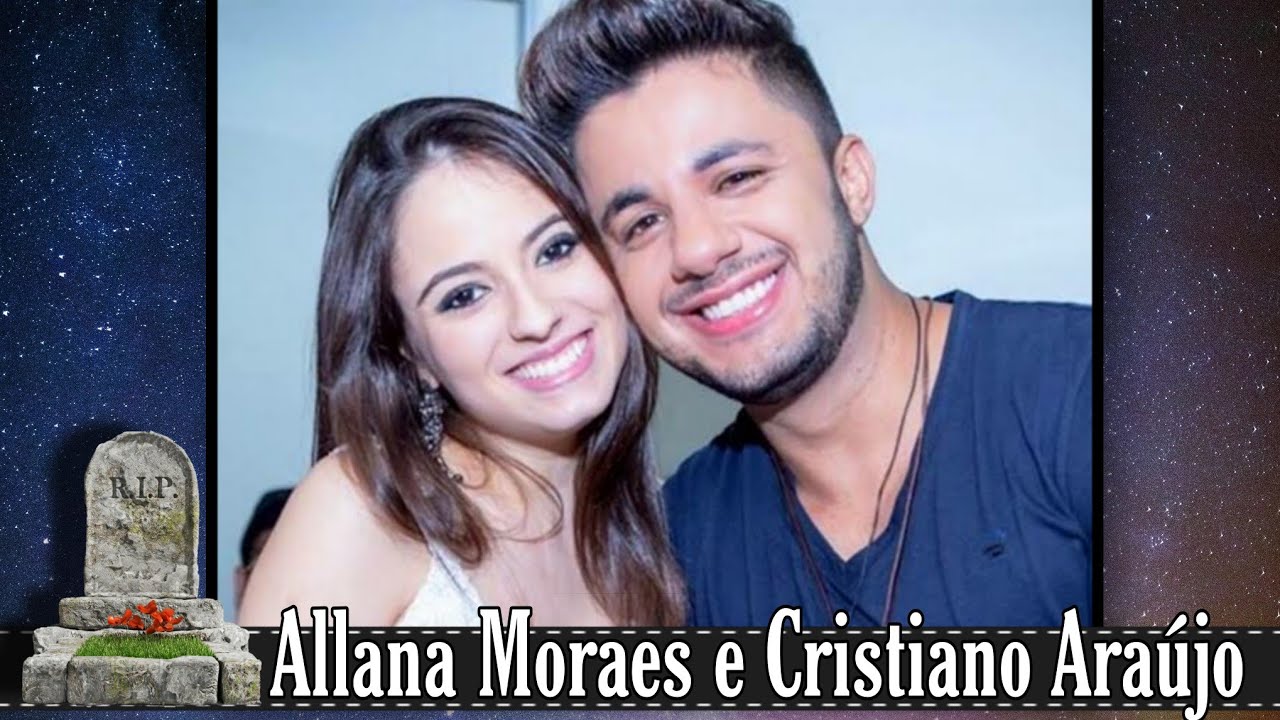 Túmulo do cantor Cristiano Araújo e de Allana Moraes | Cemitério Parque Jardim Das Palmeiras.
