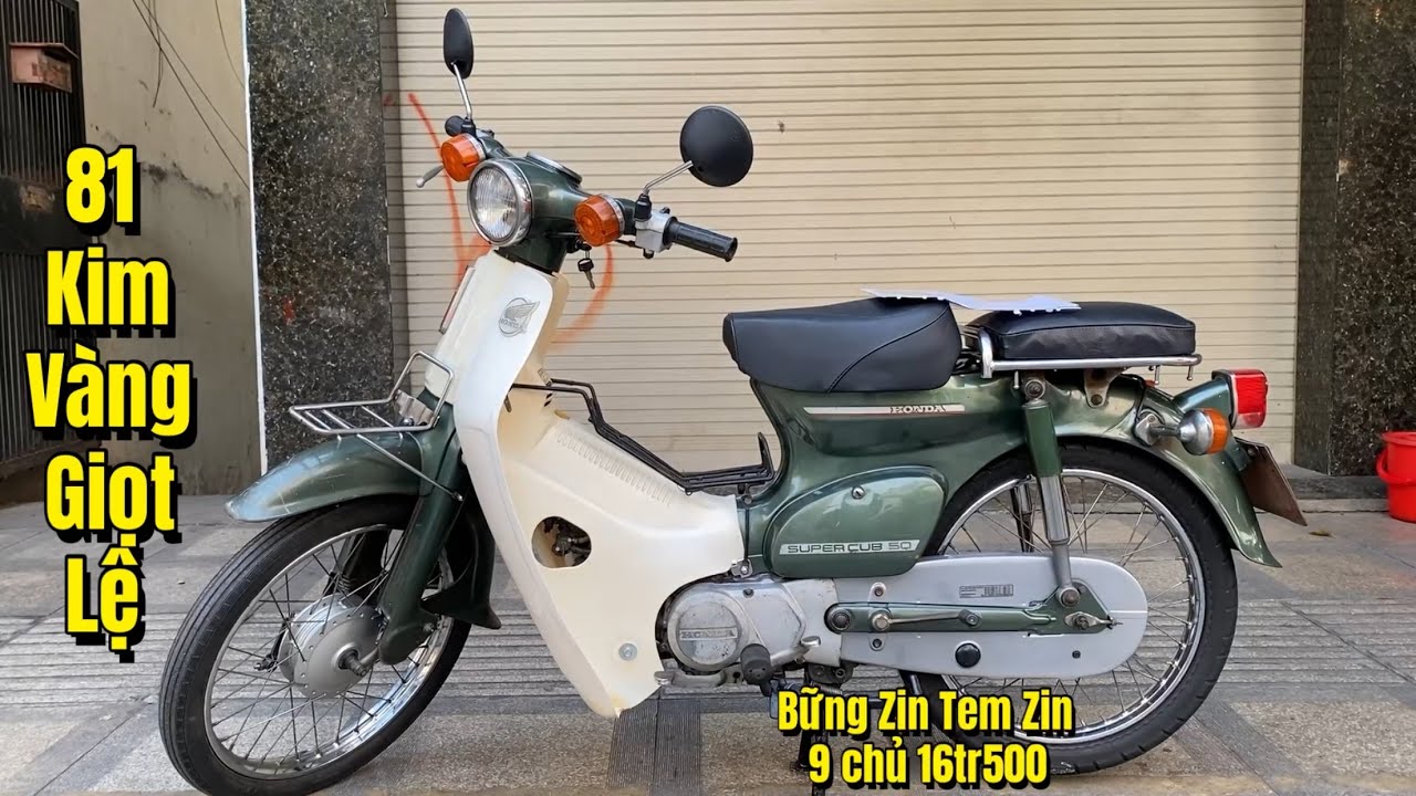 Honda 81 Kim Vàng Giọt Lệ Chính Chủ Công Chứng Bững Zin Tem Zin 📱0907788996 Ngày 26/01/2026
