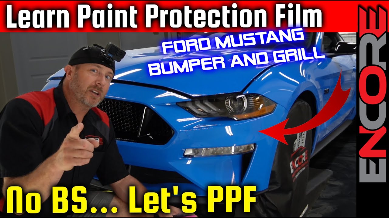Mastering Paint Protection Film Installation 🥇 Step-by-Step Guide on a 2024 Ford Mustang GT 5.0