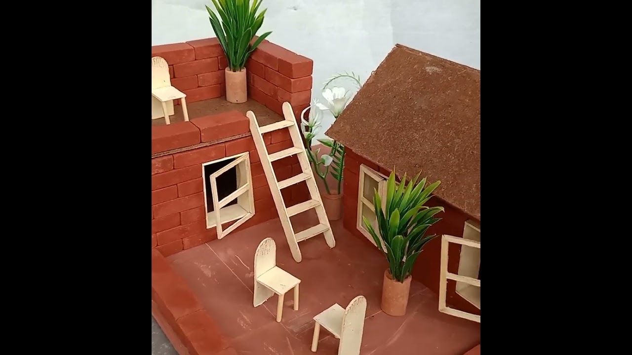 diy mini construction #shorts #trending  #diyminiconstruction #diyminiaturehouse #minihousebuilding