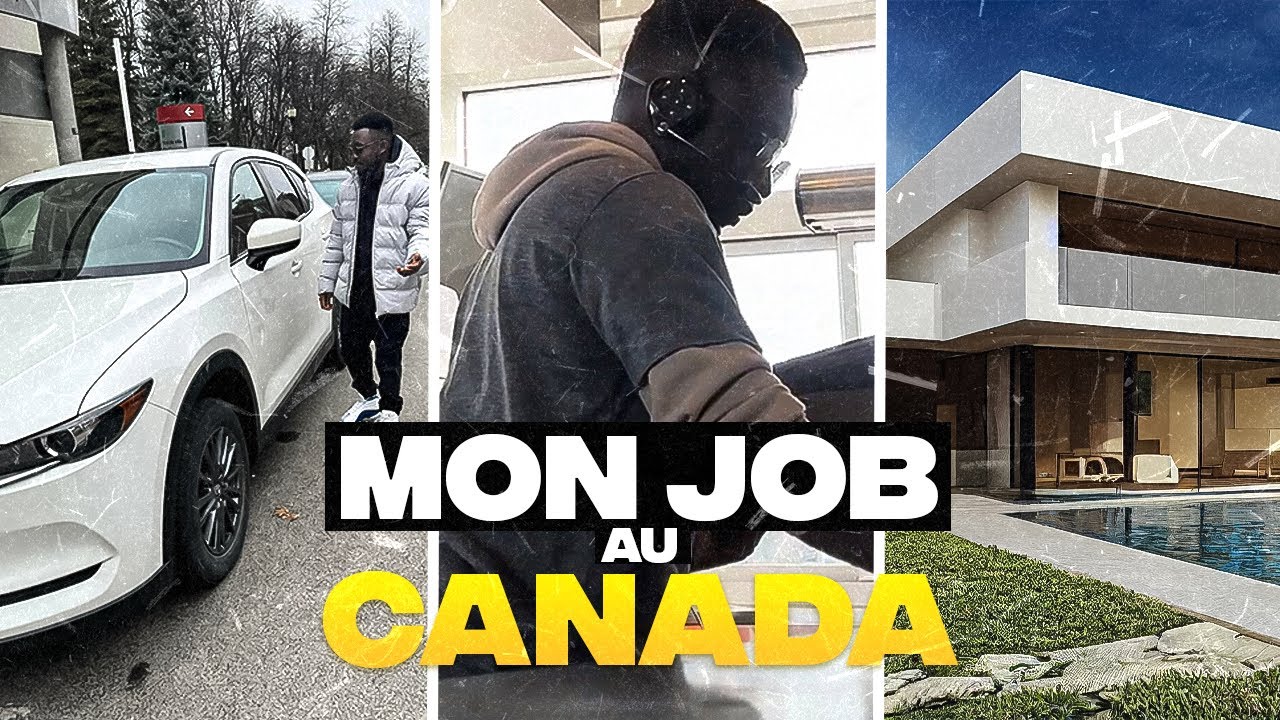 ❤️Vlog: Une journée avec moi dans mon job étudiant au Quebec 🇨🇦
