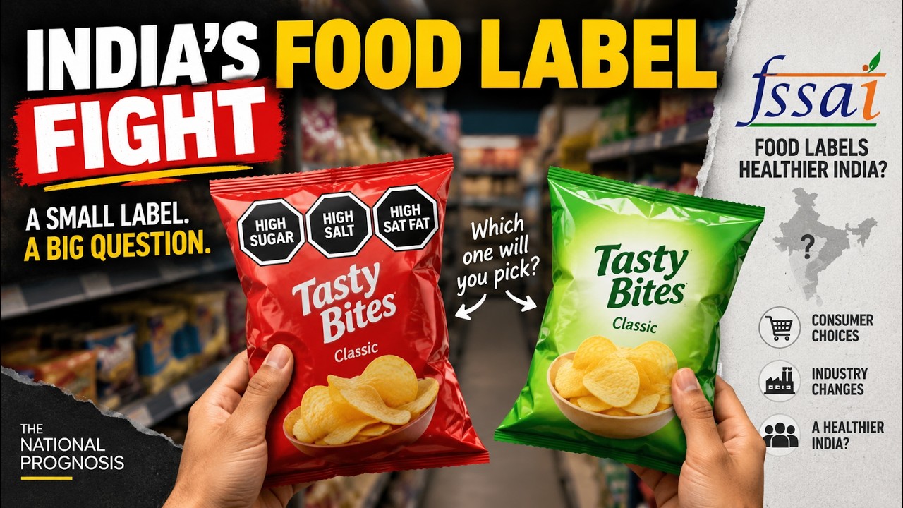 India&rsquo;s Food Label Fight: Can a Red Warning Change What You Eat?FSSAI_ Red Warning Label