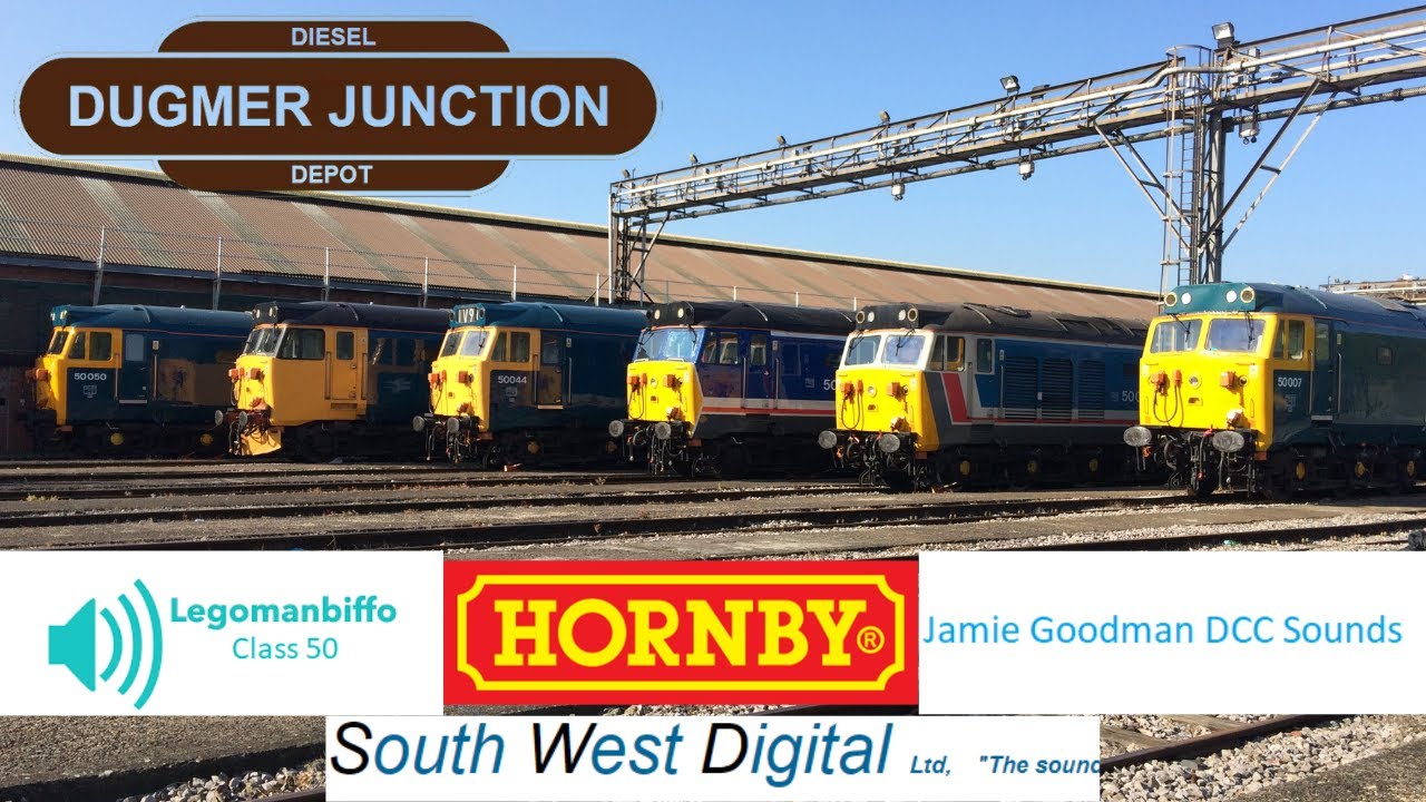 Hornby Class 50 - DCC Sound Demonstration.