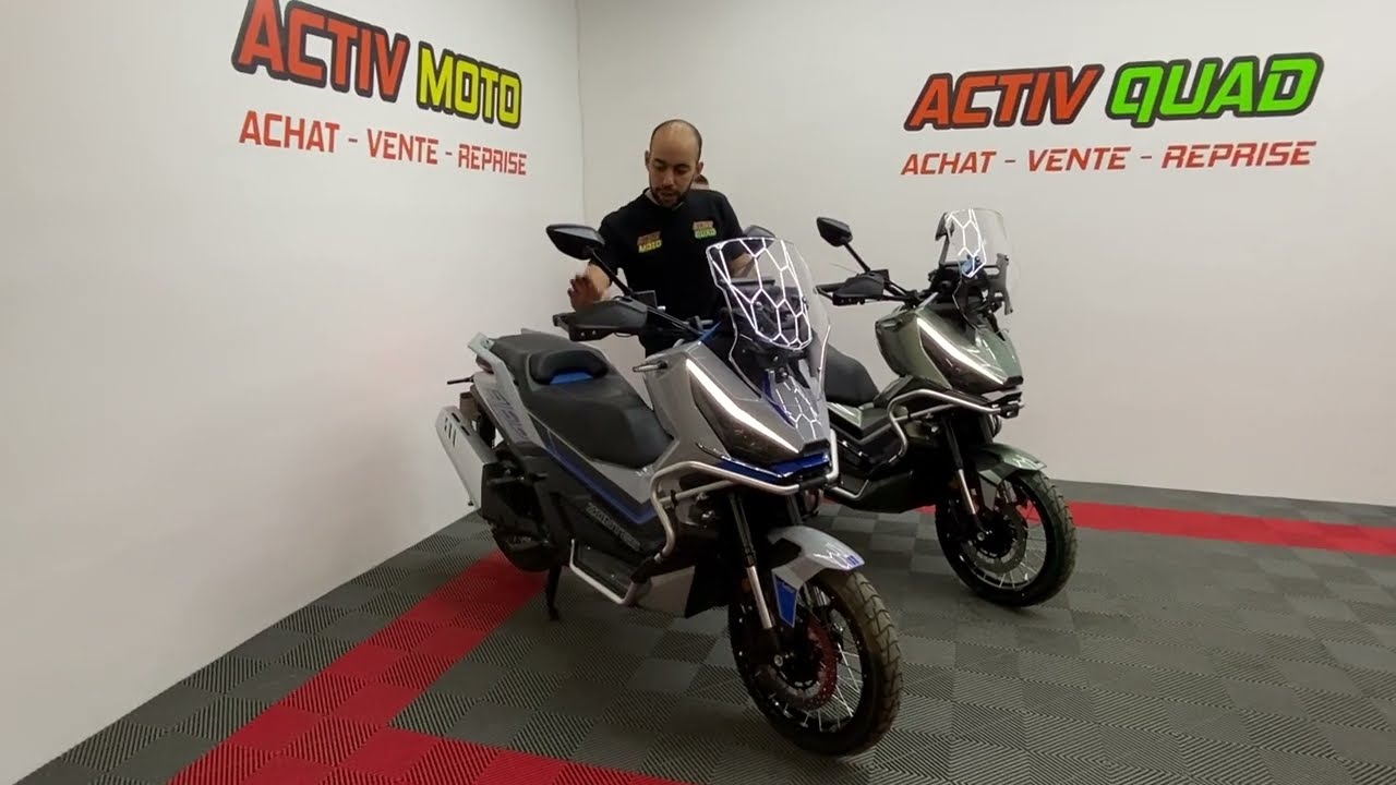 Présentation du nouveau scooter ZONTES 368G avec ses 39 cv !