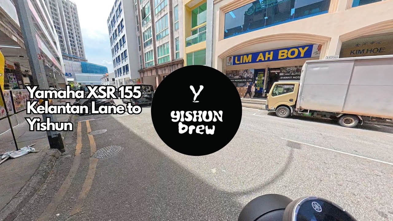 Yamaha XSR 155 | Kelantan Lane to Yishun | Singapore | Engine/Road sounds