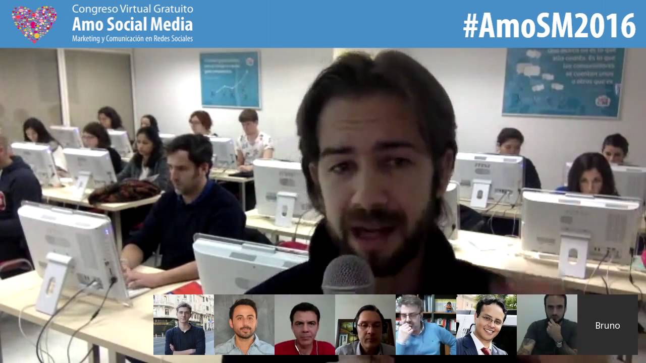 Conversatorio sobre el estado de Social Media en Iberoamérica - AmoSM2016