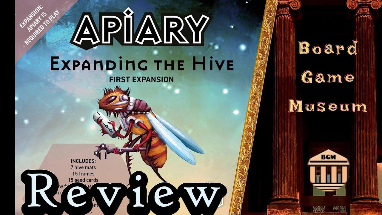 Apiary Expanding The Hive Expansion Review  (2024 Stonemaier Games)