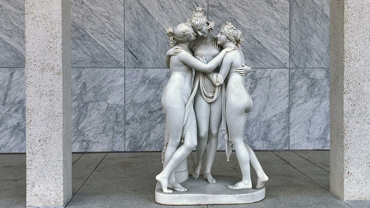 The Three Graces by Antonio Frilli (c. 1890)