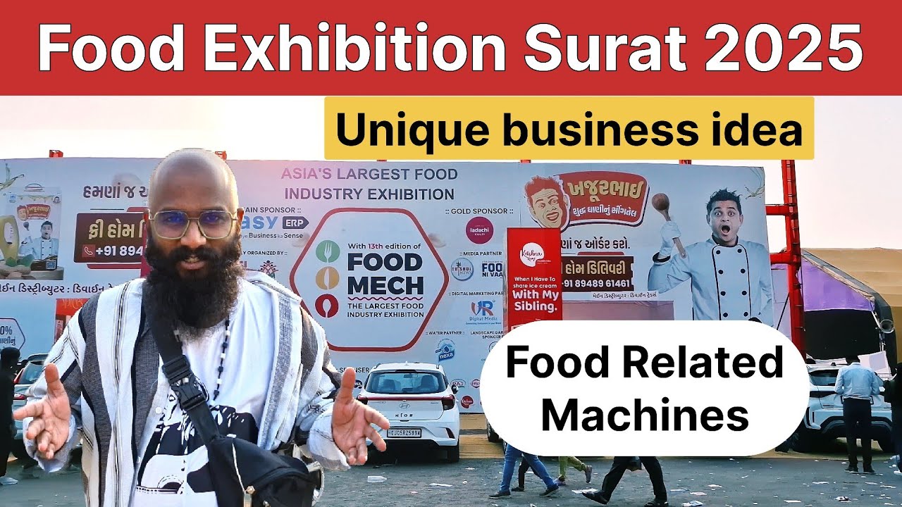 Food Mech Surat 2025 | Food Expo Surat2025 | Food industry exhibition Surat VanitaVisram #food #expo