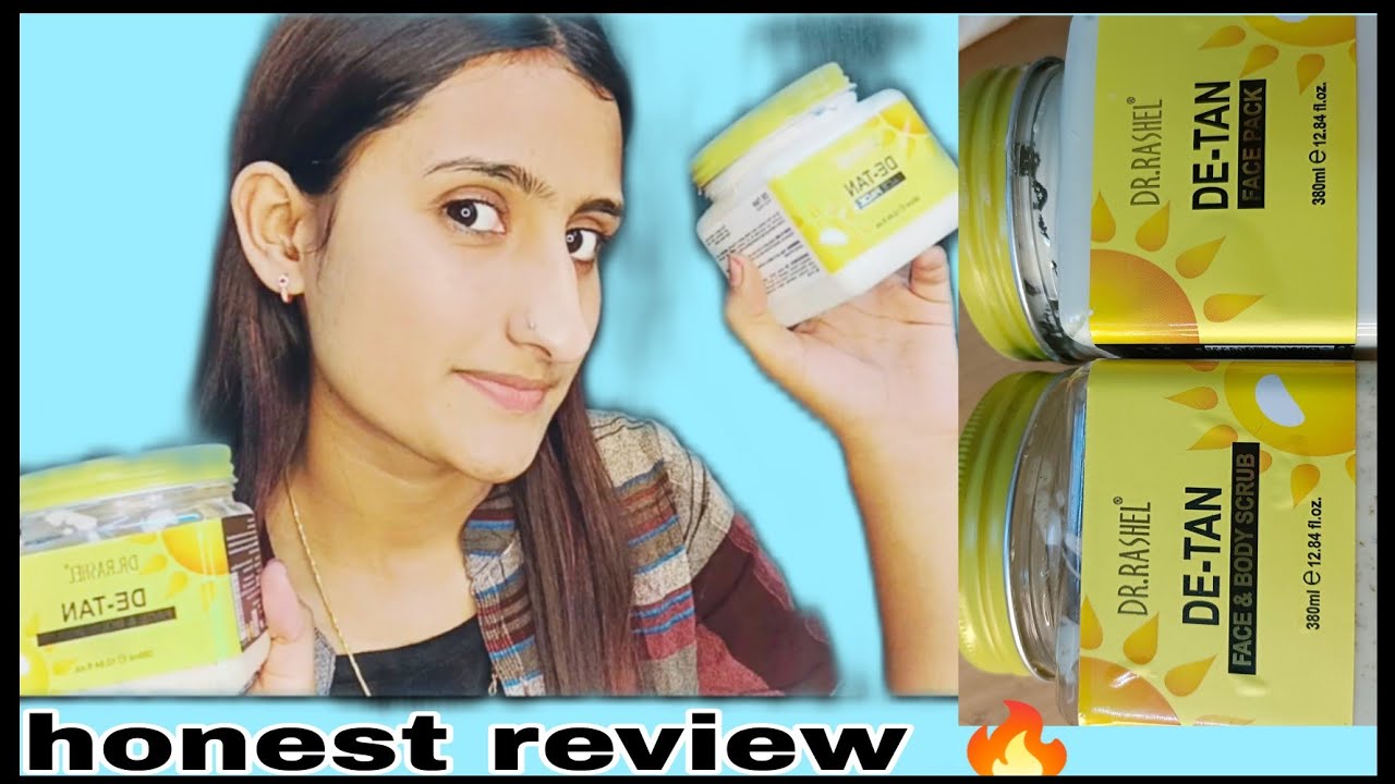 DR.RASHEL DE TAN FACE PACK AND SCRUB REVIEW