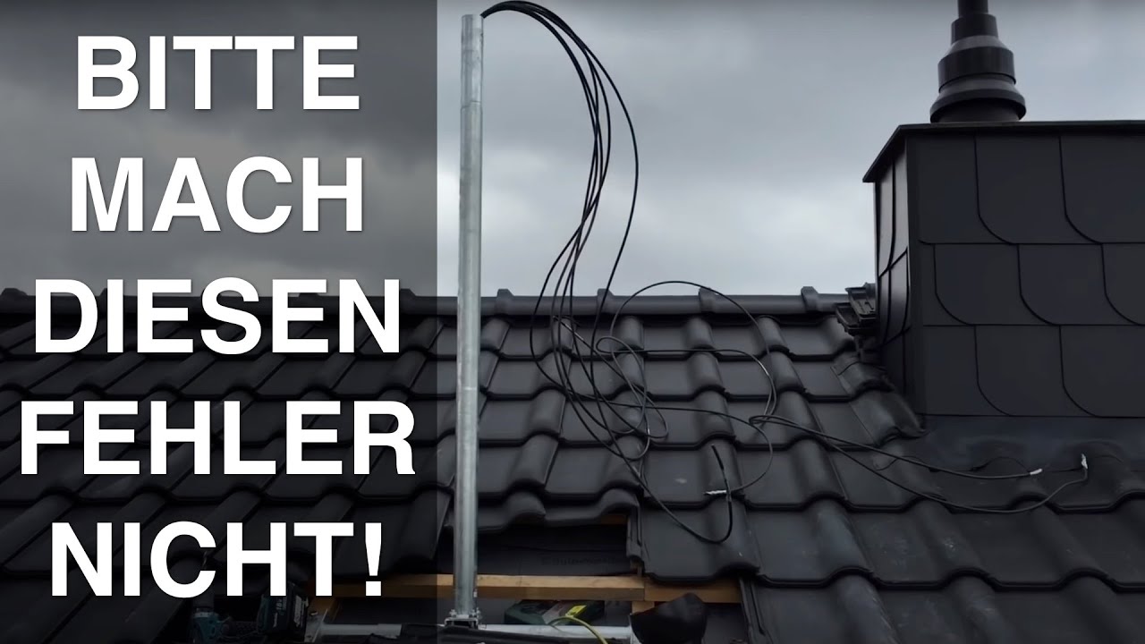 Montage Kathrein ZAS 41 Masthalter / Dachsparrenhalter für SAT Schüssel