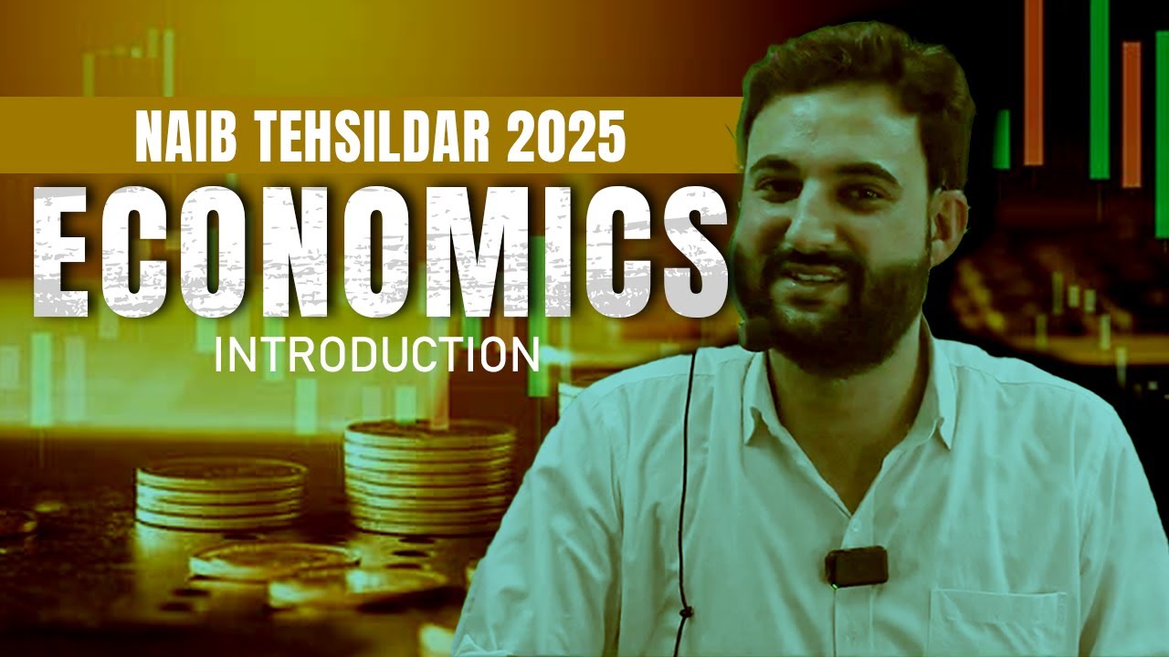 ECONOMICS INTRODUCTION | NAIB TEHSILDAR 2025 | ISHFAQ SIR | IGNITED MINDS : 9796979787