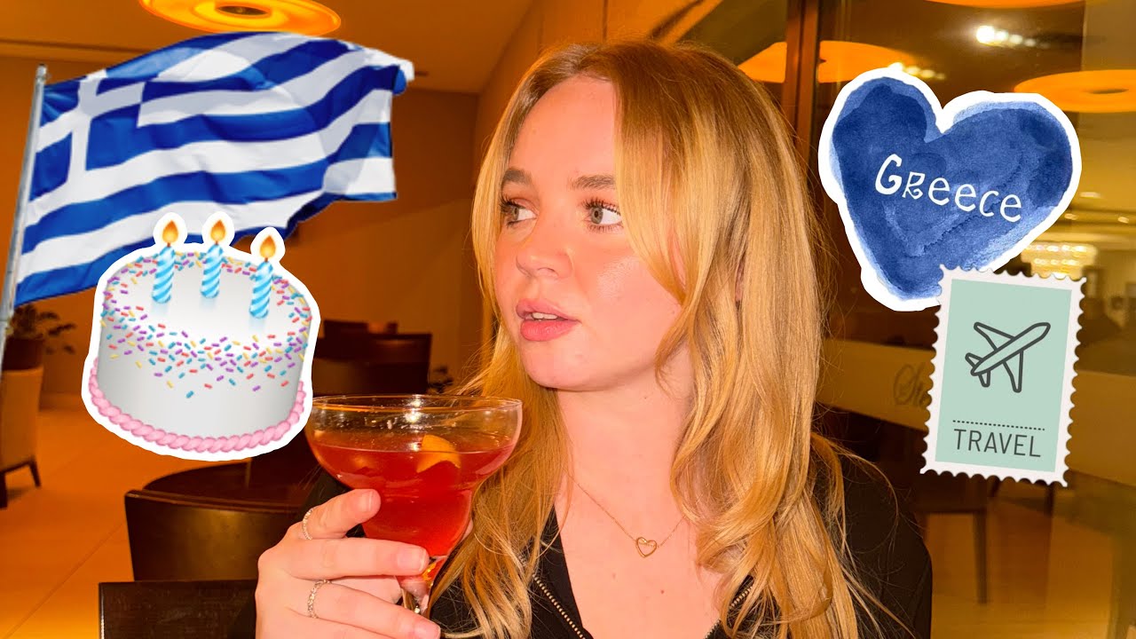 Travel vlog to greece with my boyfriend✈️🏝️ STELLA PALACE RESORT
