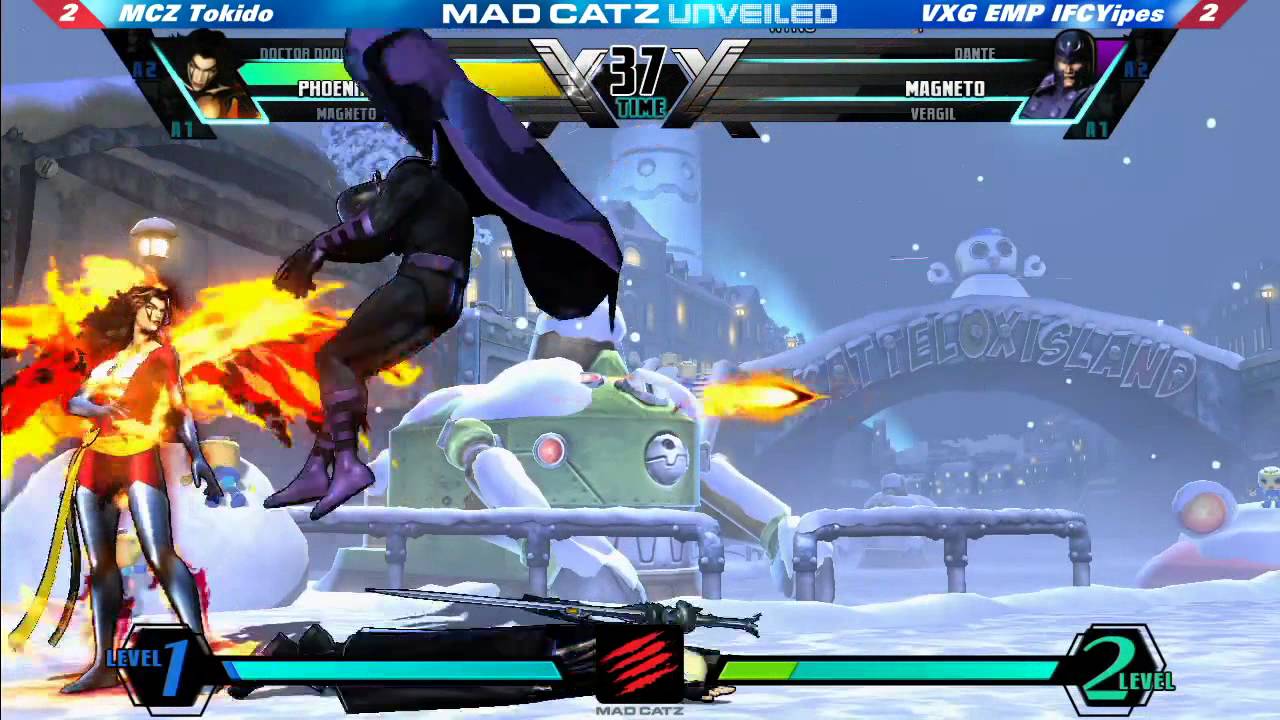 MADCATZ представили - MCZ Tokido против VXG EMP IFCYipeS UMVC3 FT7