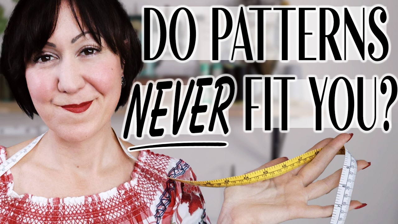 Don't Fit 'Standard' Pattern Sizes? Start Sewing Clothes That Fit YOUR Shape!