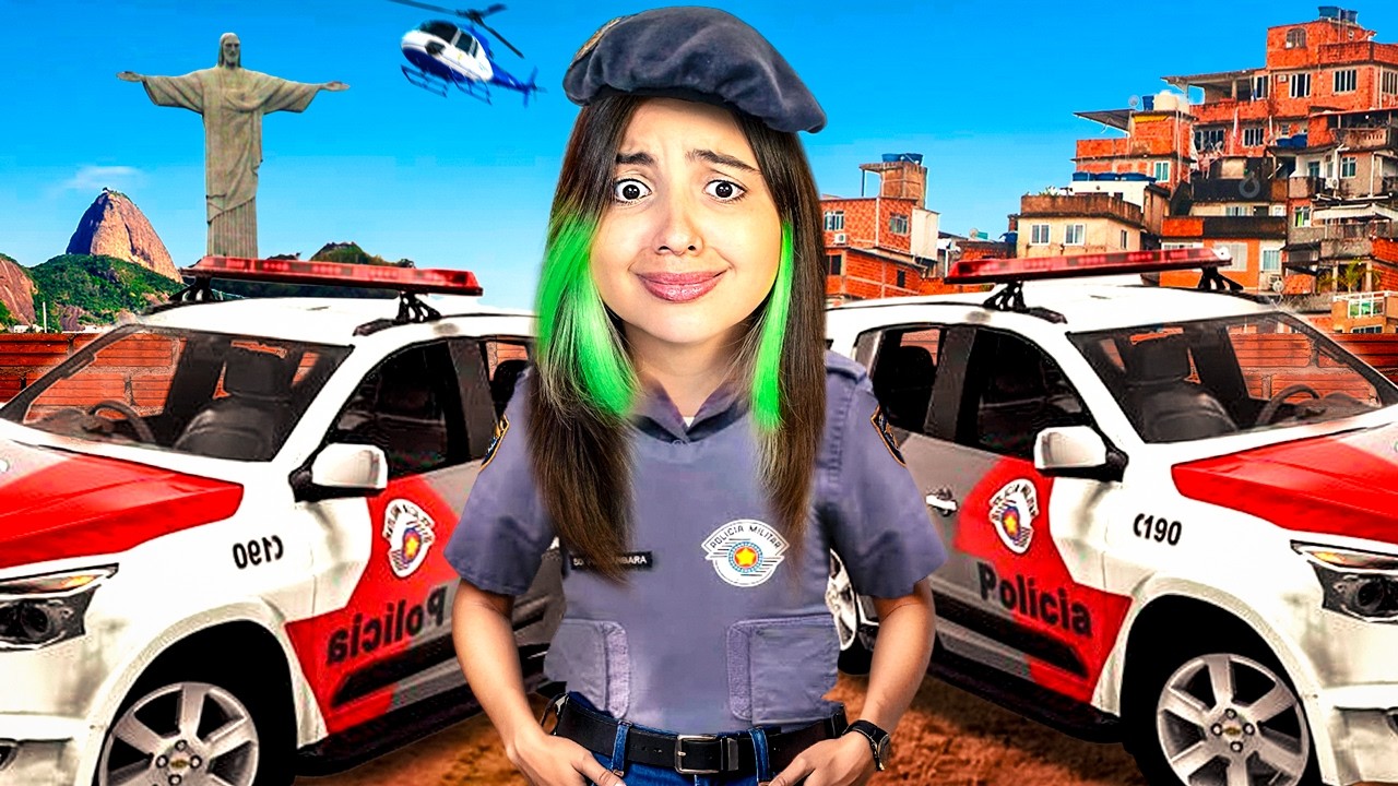 VIREI POLICIAL POR 1 DIA NO GTA BRASILEIRO MAS... FIZ TUDO ERRADO.