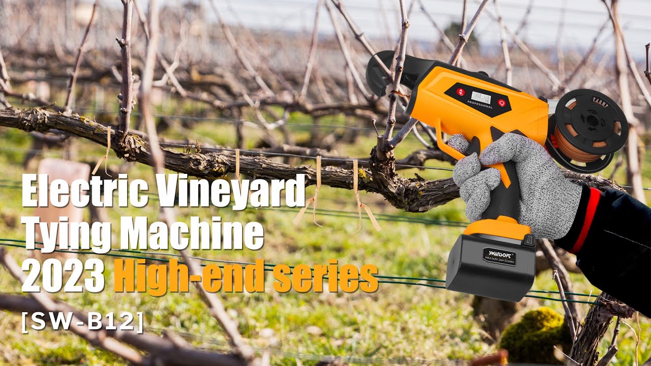 Electric Plant Tying Machine &mdash; 2023 High-end series 【SWANSOFT B12】