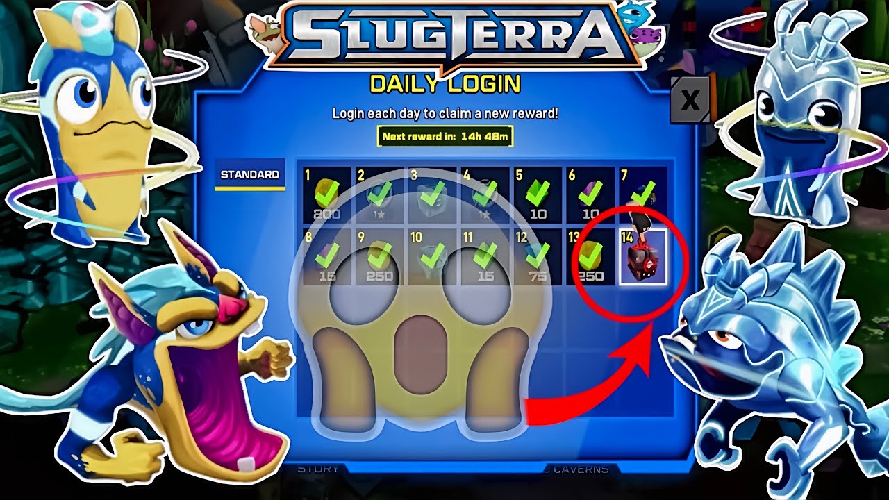 🔥 СЕКРЕТНАЯ НАГРАДА ЗА 14 ДЕНЬ РАЗБЛОКИРОВАНА! 😱 РЕДКИЙ ПРЕДМЕТ В Slugterra: Slug It Out 2 (ежедн...
