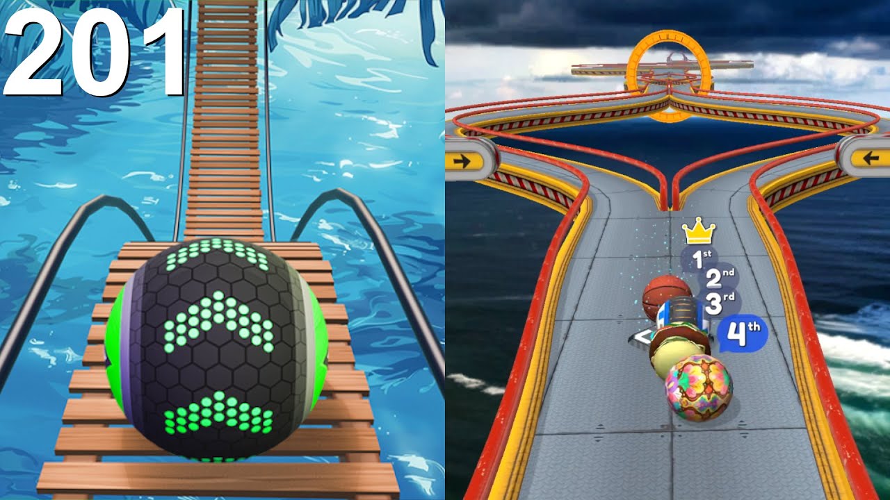Going Balls Speedrun, Funny Fails Vs Challenge, Portal Run, Race Android, iOS Gameplay 201
