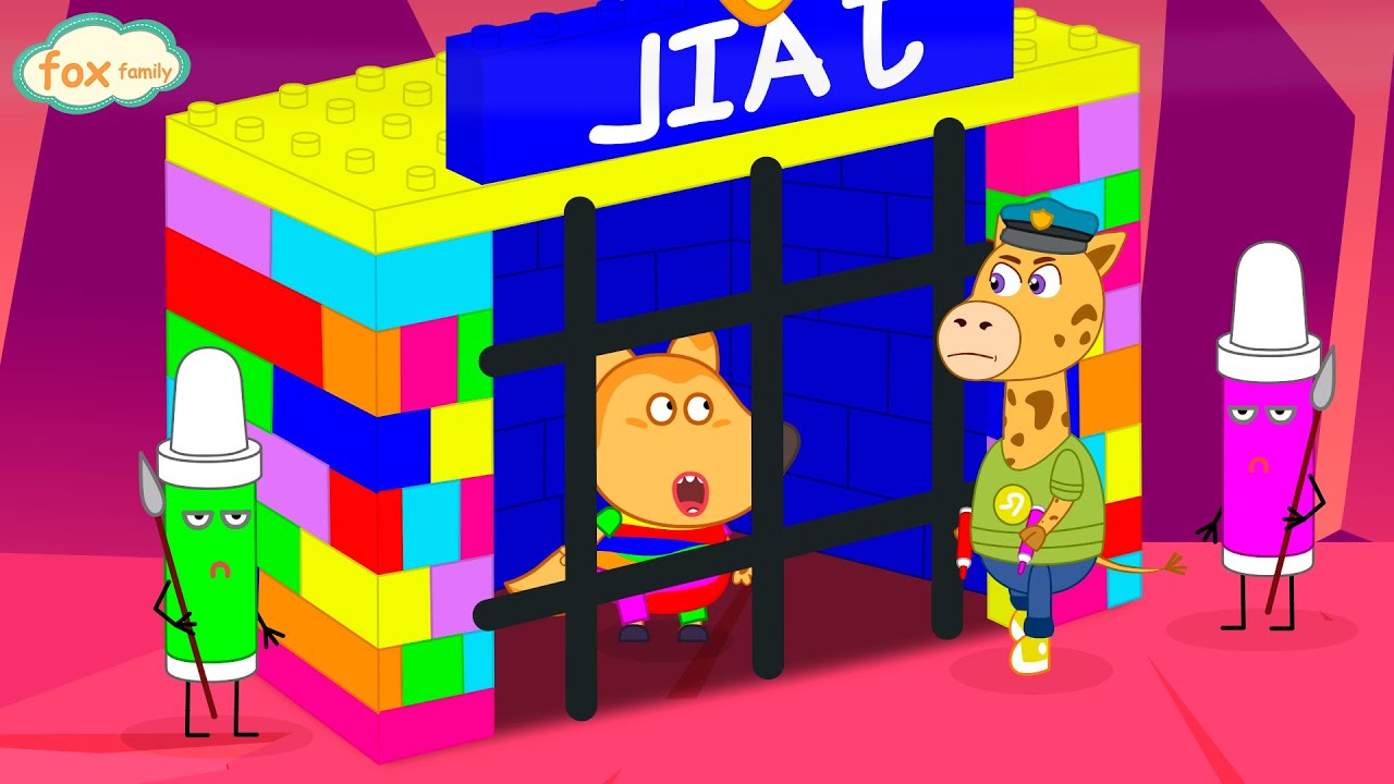 Police Patrol Locked Baby Lucia in Prison Challenge - funny amazing Stories Cartoon for kids