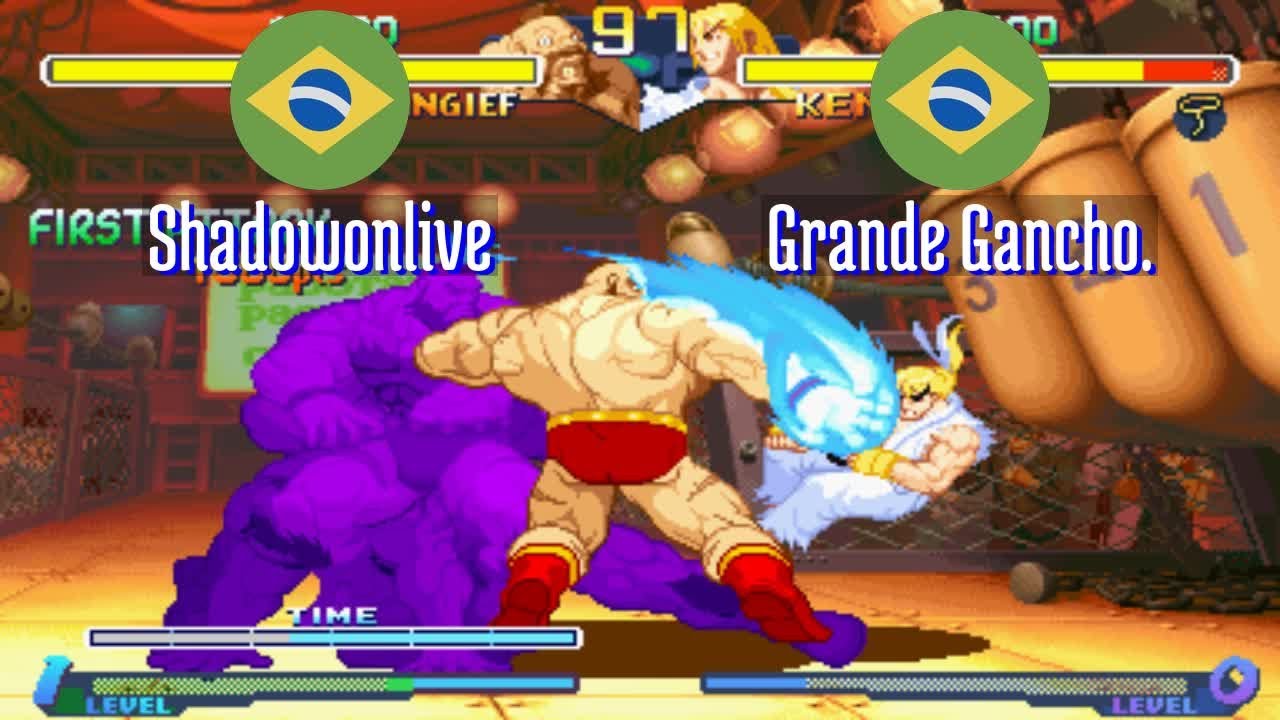 FT10 @sfa2u: Shadowonlive (BR) vs Grande Gancho. (BR) [Street Fighter Alpha 2 sfa2 Fightcade] Feb 25