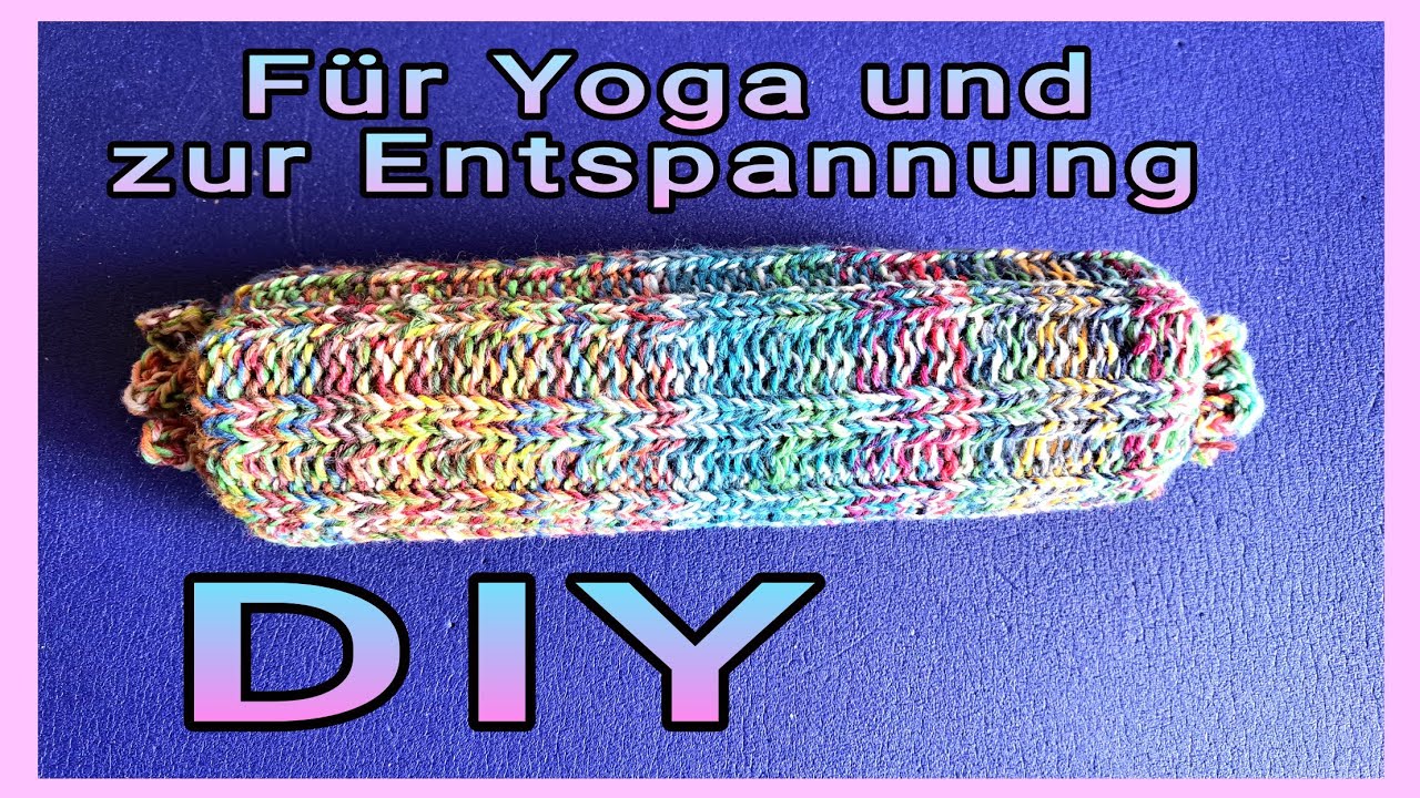 Nackenrolle aus Sockenwollresten stricken • DIY * Julebuergerfee 