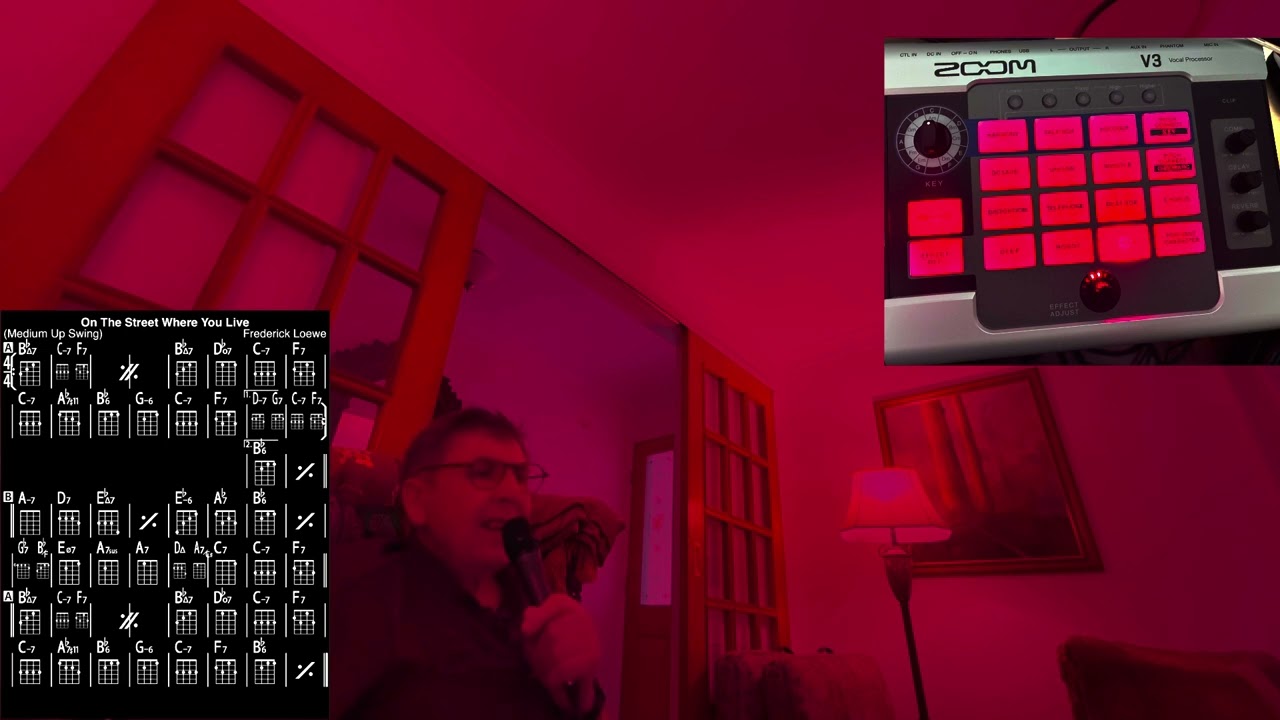 Singing JAZZ Standards with iReal Pro and Zoom V3 Harmoniser