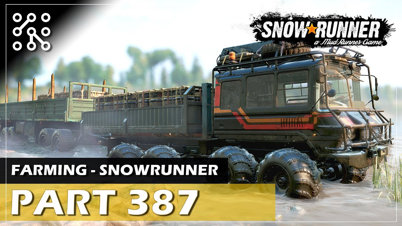 Jak jsem málem zapadl se sudy EP387 | SNOWRUNNER CZ | Lets play | Česky