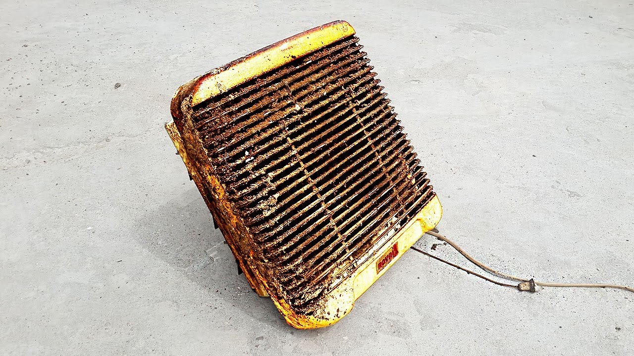 Old Dirty Exhaust Fan RESTORATION