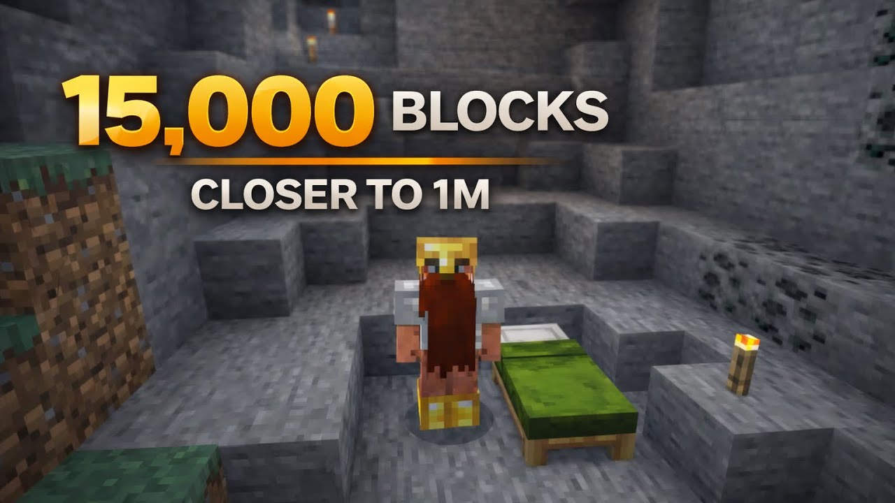 15,000 Blocks Away From Spawn… No Turning Back.