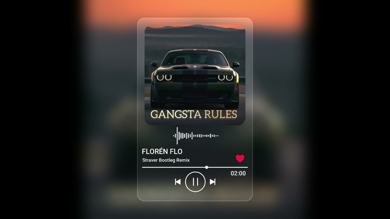 FLOR&Eacute;N FLO | GANGSTA RULES (Straver Bootleg Remix)