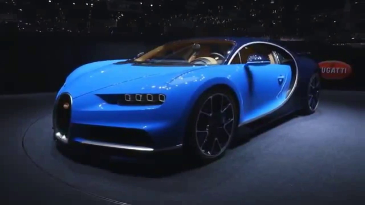 Bugatti Chiron At 2016 Geneva Motor Show!