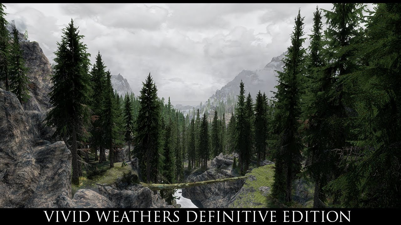 Skyrim SE Mods: Vivid Weathers Definitive Edition 2.1