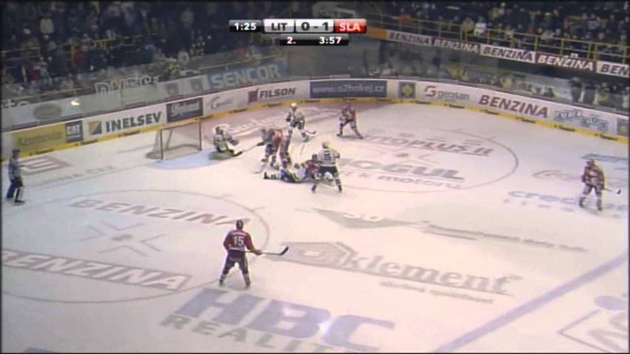 Play off O2 extraligy 2009/2010 - předkolo: HC Slavia Praha vs. HC BENZINA Litvínov