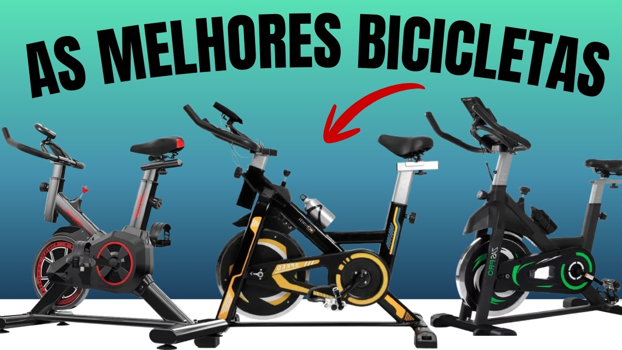 TOP 3 BICICLETAS DE SPINNING 2026 Até 150KG! Qual é a Melhor Para Treinar em Casa