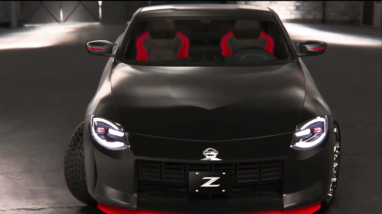 Nissan Z &ndash; Game-Ready Low-Poly Car Model
