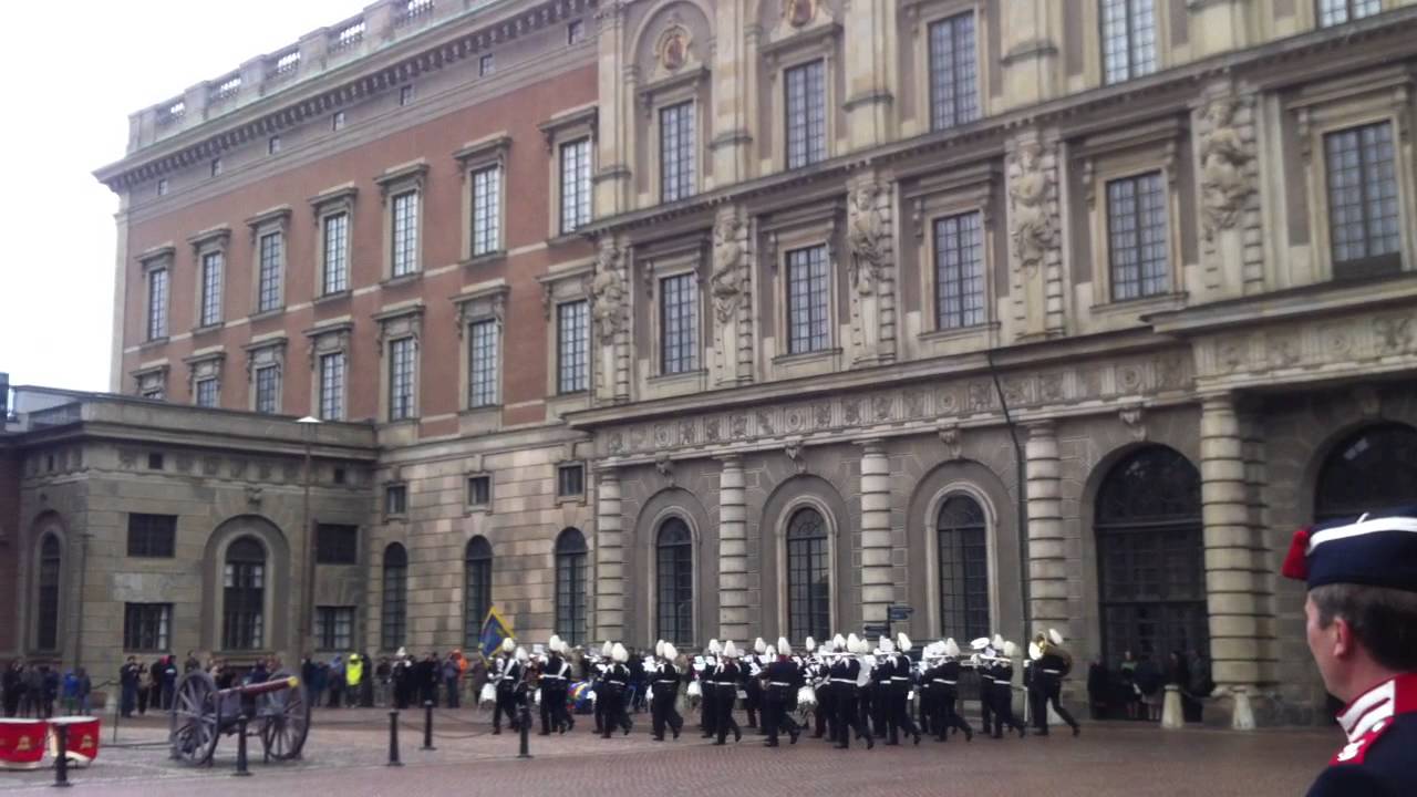 Marching in - Swedish Military Parade for King's Birthday