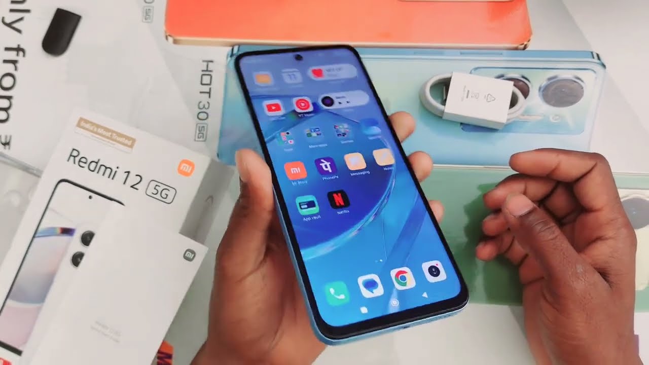 Redmi 12 5G Unboxing And First Impressions ⚡ Best 5G Smartphone