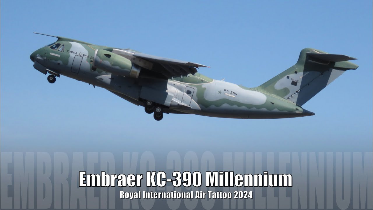 Embraer KC-390 Millenium - Royal International Air Tattoo 2024
