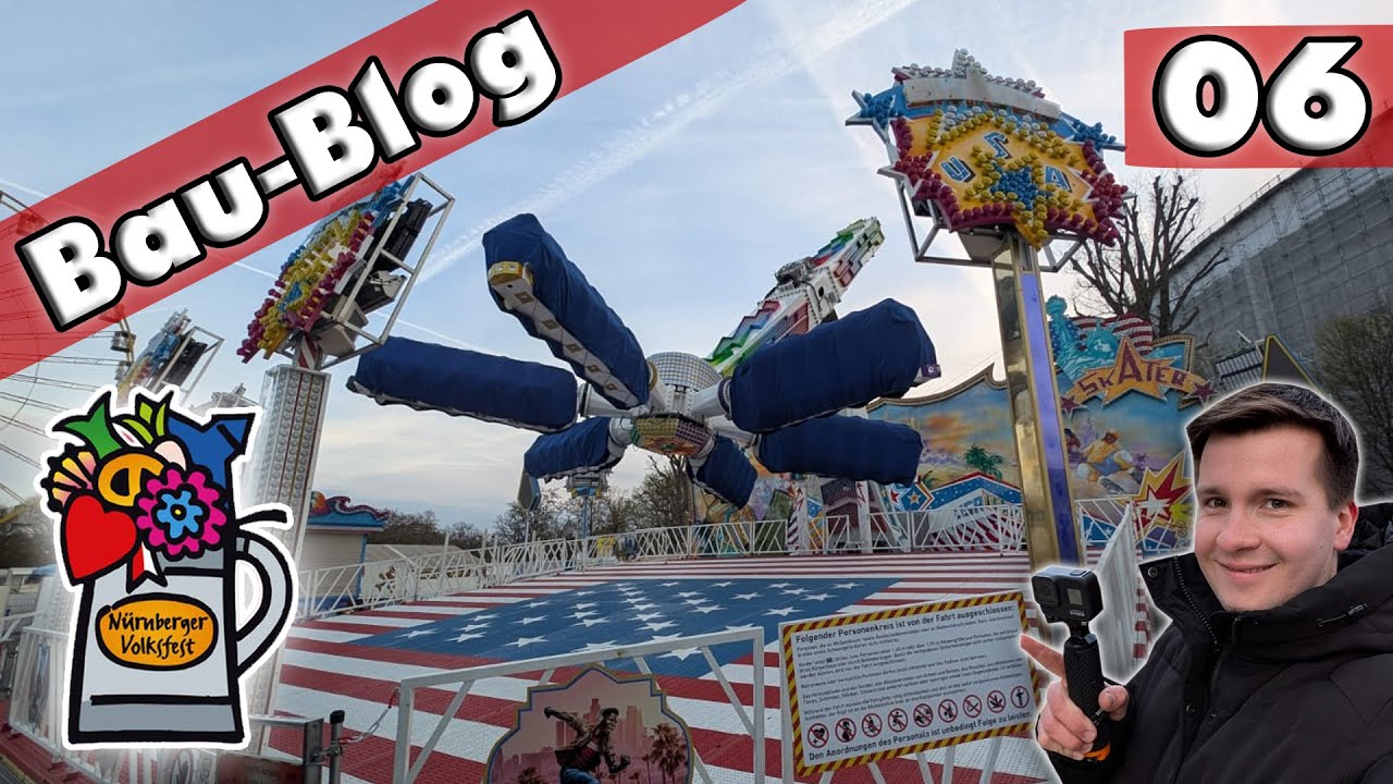 Nürnberger Frühlingsfest 2025 - Aufbau | Bau Blog #06 [FULL HD]