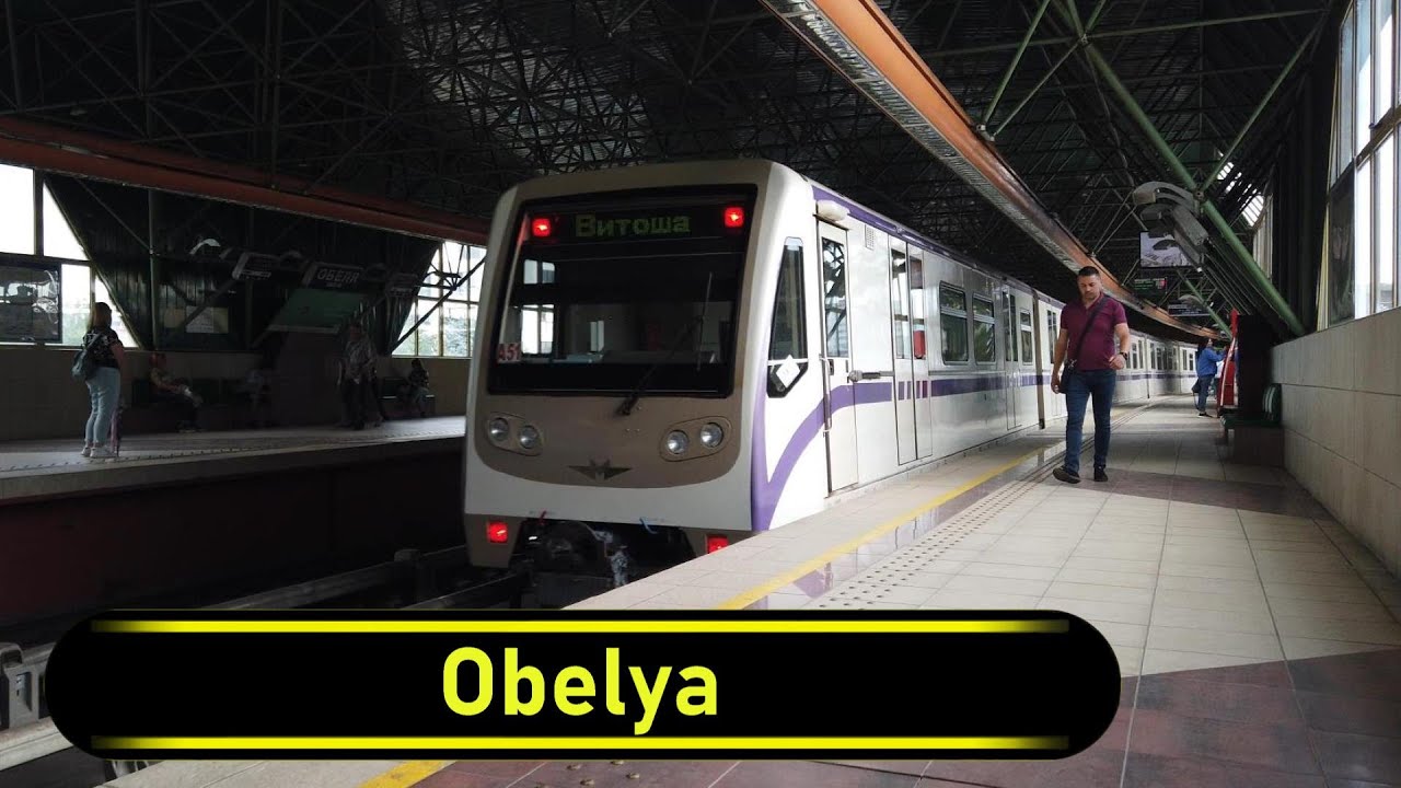 Metro Station Obelya - Sofia 🇧🇬 - Walkthrough 🚶