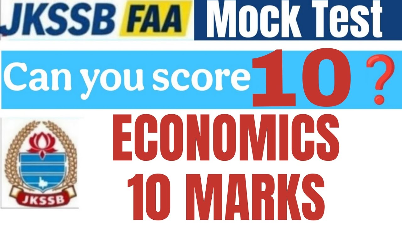JKSSB FAA Full Mock Test | Full length Mock Test  | FAA Test Series  | JKSSB FAA 2026
