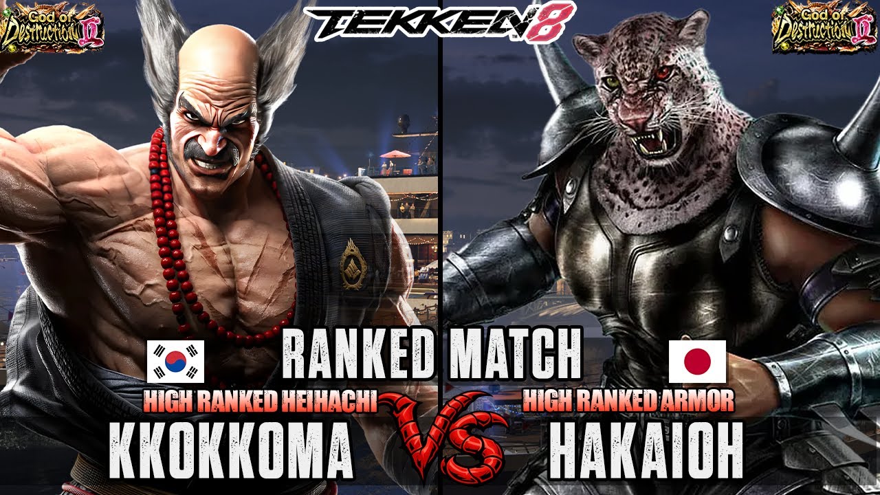 T8 ▰ KKOKKOMA 🇰🇷 (Heihachi) Vs HAKAIOH 🇯🇵 (Armor King) ▰ High Level Gameplay!