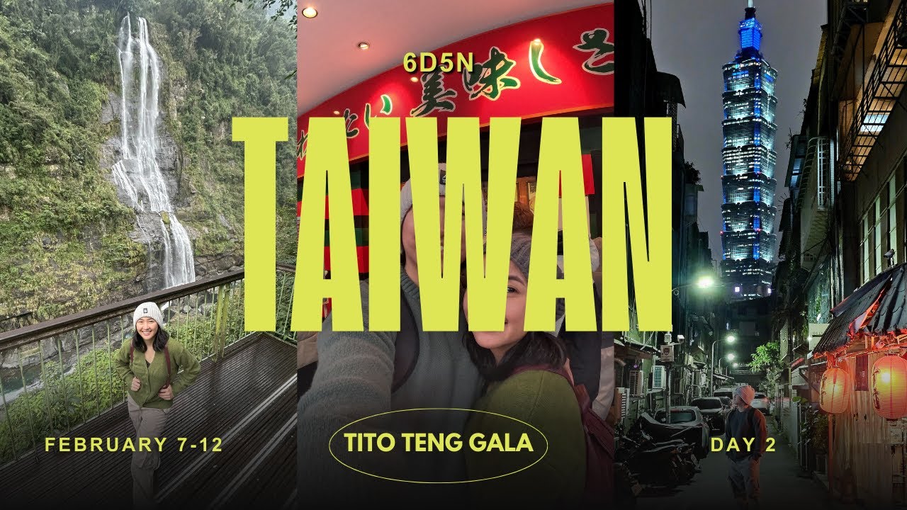 TAIWAN 2025: Wulai, Ichiran Ramen, Elephant Mountain, Takemura Izakaya, Ximending Night Market