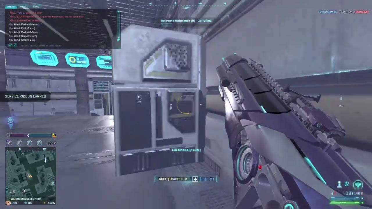 Planetside 2- Cut off base farming