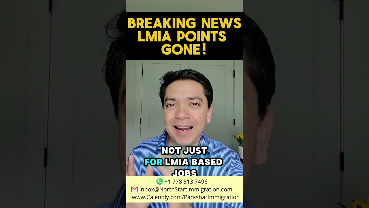 LMIA and Job Offer Points Removed From Express Entry!