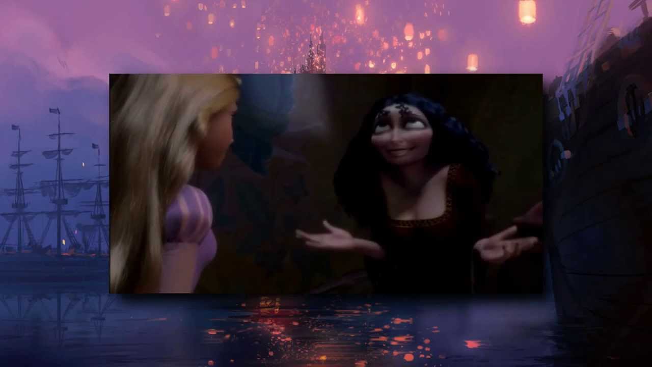 Tangled - Rapunzel Realizes Who She Is (Korean) [HD]