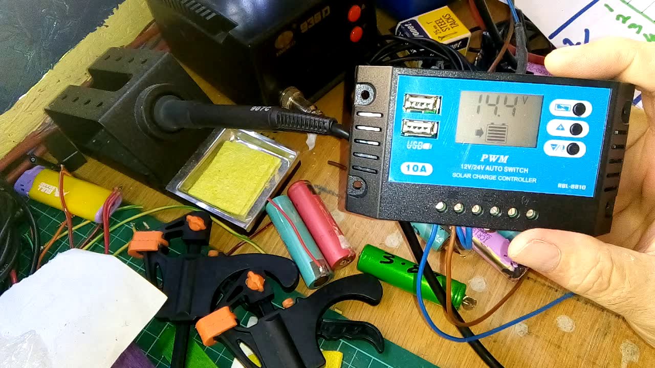 Faulty solar  charge controller