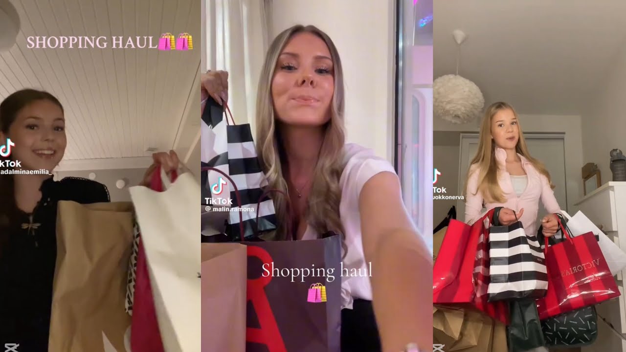 SHOPPING HAUL SUOMI TIKTOK OST EST💗 #1